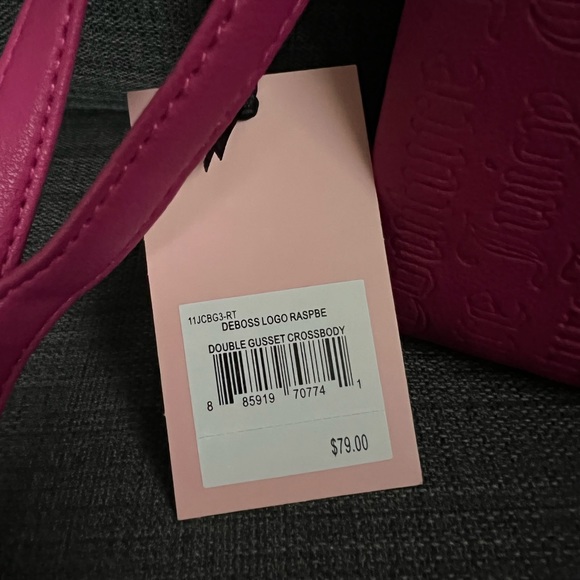 NWT JUICY COUTURE LOGO CROSSBODY BAG PURSE - Picture 7 of 7